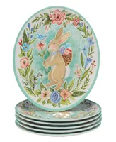 Certified International Joy of Easter Melamine Set/6 Dinner Plate