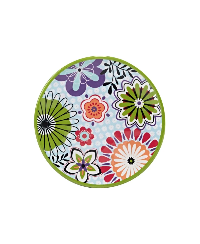 Certified International Carnaby Melamine Salad Plate, Set of 6