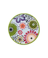 Certified International Carnaby Melamine Salad Plate, Set of 6