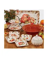 Certified International Harvest Splash Rectangular Platter