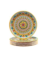 Certified International Palermo Melamine Salad Plate, Set of 6