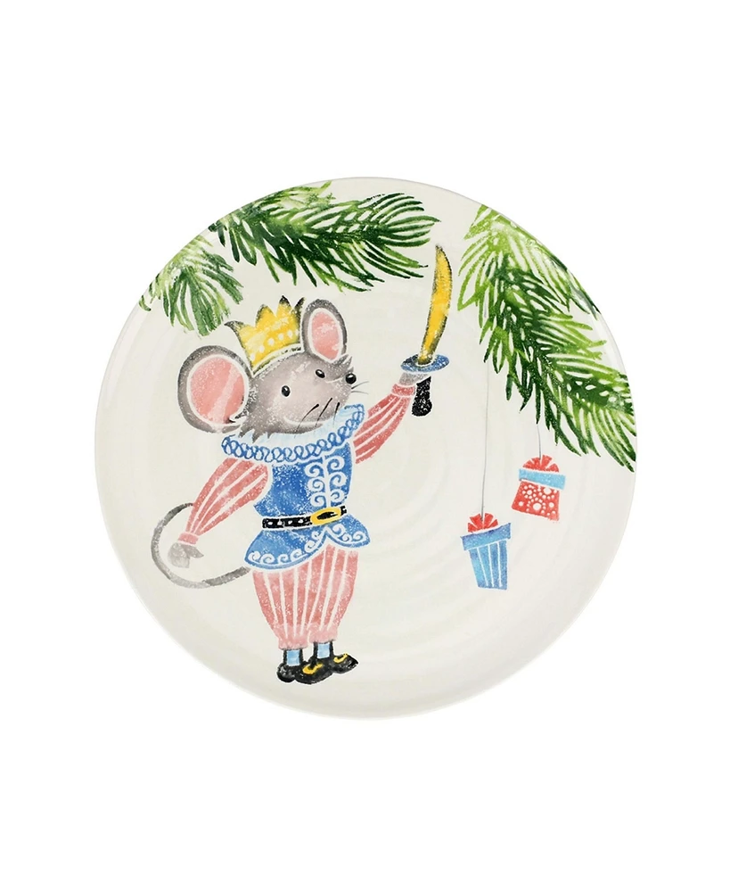 Nutcrackers Mouse King Round Platter