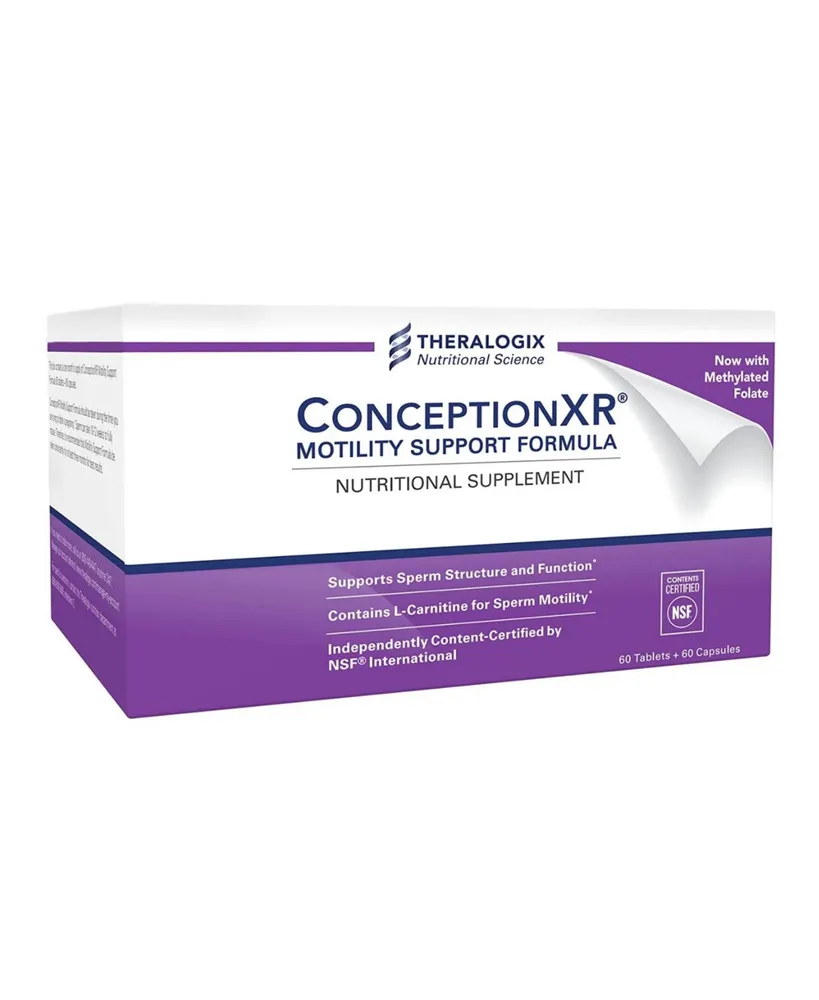 Theralogix ConceptionXR Motility Support Male Fertility Supplements (30 Days)
