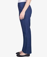 Alfred Dunner Classics Pull-On Denim Pants Petite and Short