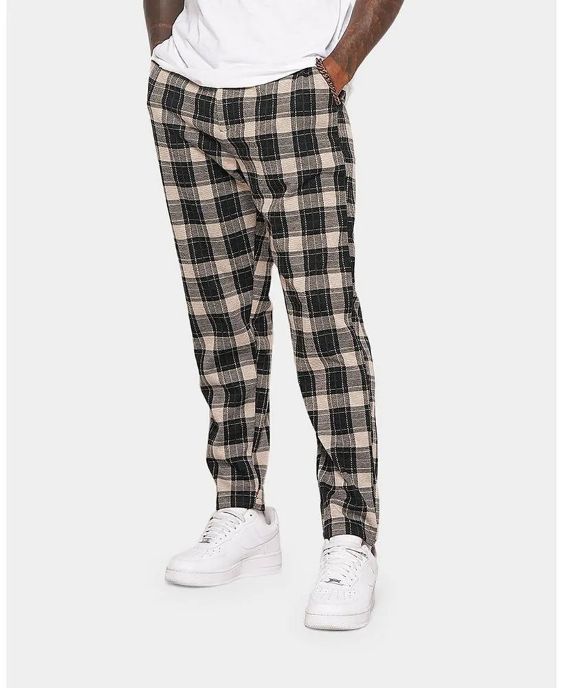 Xxiii Mens Isak Plaid Pants