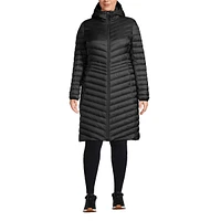 Lands' End Plus Wanderweight Packable Down Coat