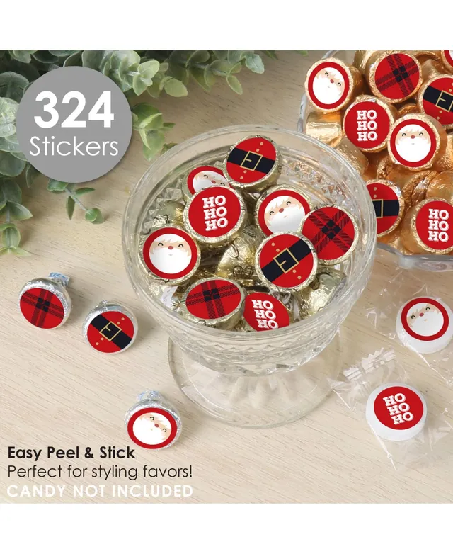 Fall Friends Thanksgiving - Friendsgiving Party Small Round Candy Stickers  - Party Favor Labels - 324 Count