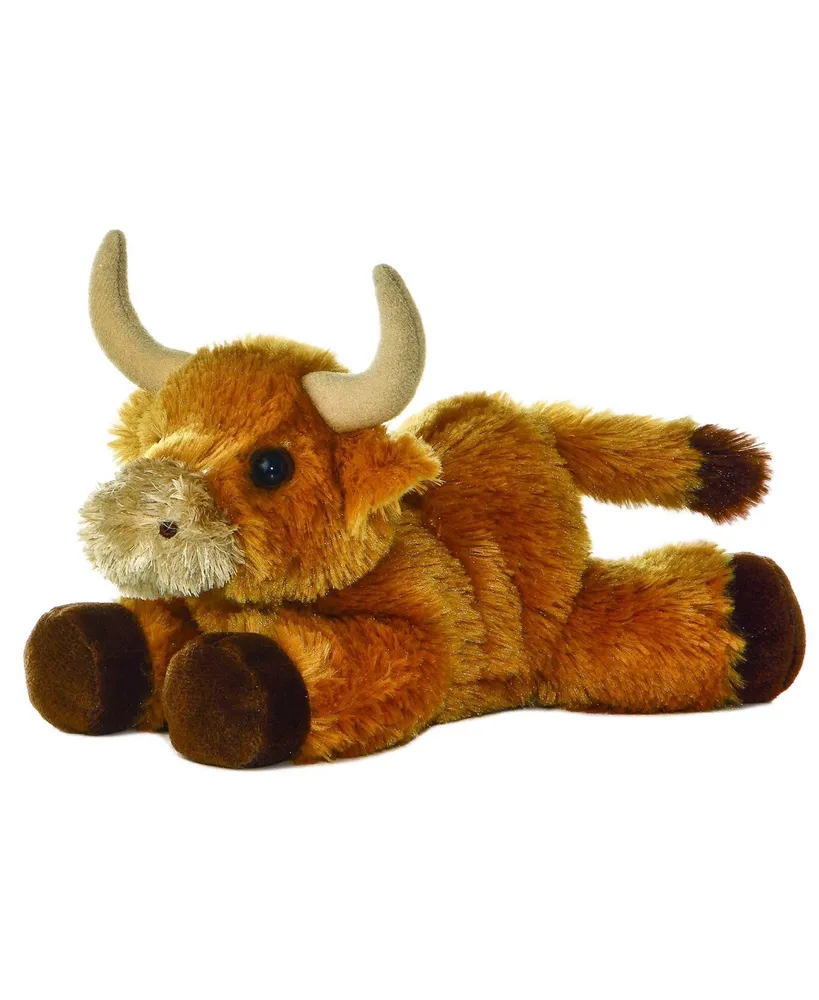 Aurora Small Toro Mini Flopsie Adorable Plush Toy Brown 8"