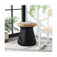 Button Concrete Accent Stool