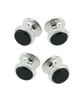 Trafalgar Sutton Tuxedo Stud Set Genuine Onyx (4 piece set)