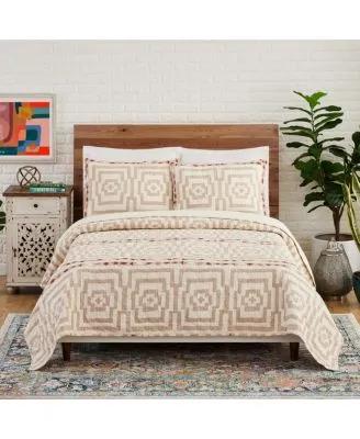 Justina Blakeney Hypnotic Geometric Quilt Sets