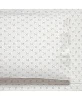 Justina Blakeney Xoxo 200-Thread Count Cotton Percale -Pc. Sheet Set