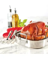 All-Clad Gourmet Accessories, Large Stainless Steel Roaster with Rack