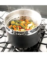 All-Clad Essentials Hard Anodized Nonstick Cookware, Stockpot with Multi-Purpose Insert and Lid