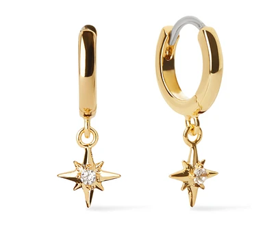 Ana Luisa Star Hoop Earrings - Oshi