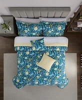 Waverly Fiona Floral 6-Pc. Comforter Set, King