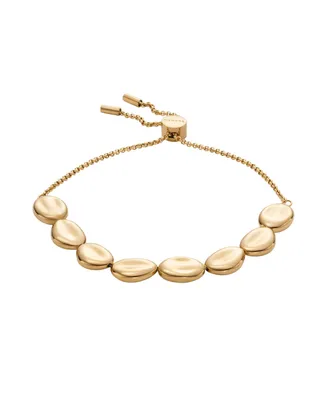 Skagen Women's Organic Pebble Gold-Tone Stainless Steel Bracelet