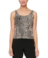 Alex Evenings Women's Twinset Camisole and Jacket