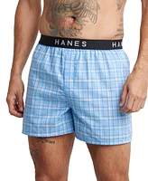 Hanes Men's 5+1 Bonus Pack Woven Boxers