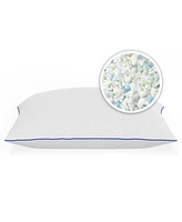 Vibe Cooling Gel-Infused Shredded Memory Foam 2-Pack Pillow, Jumbo