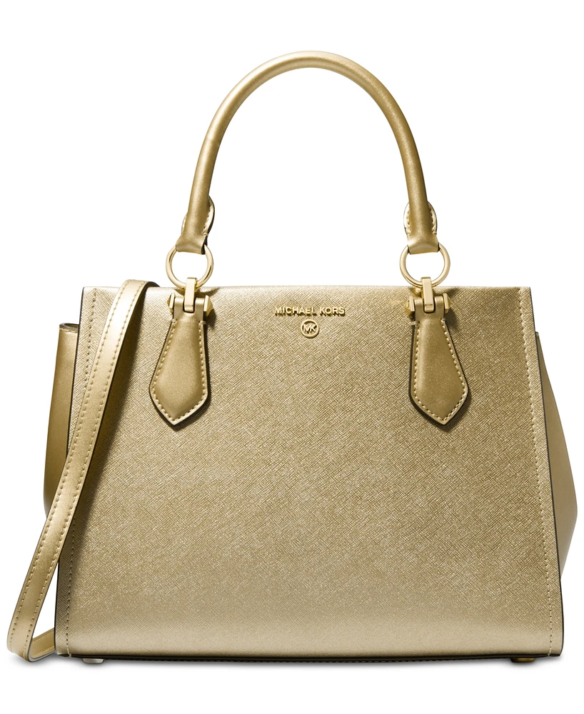 Michael Kors Marilyn Medium Leather Satchel