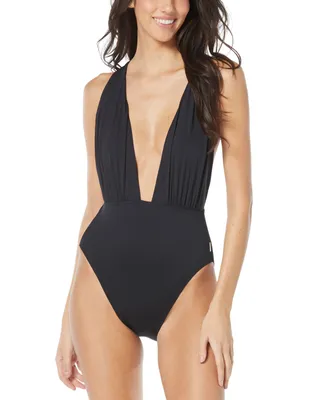 Vince Camuto Women's Convertible One-Piece Swimsuit
