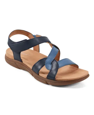 Easy Spirit Women's Minny Round Toe Casual Flat Sandals