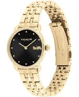 Coach Women's Elliot Gold-Tone Stainless Steel Bracelet Watch 28mm