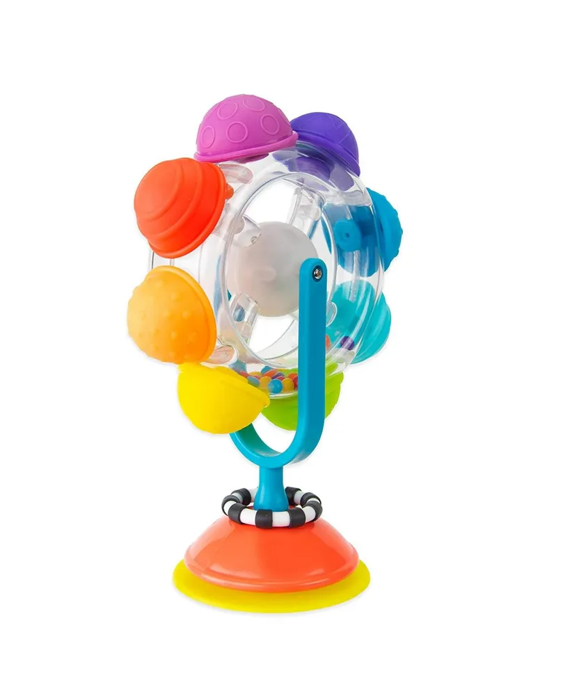 Sassy Light Up Rainbow Wheel Tray Toy, Multi