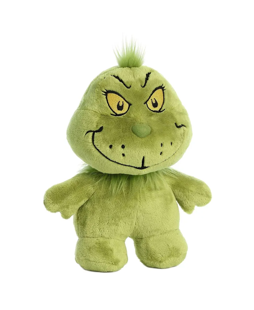 Aurora Small Dood Plushie Grinch Dr. Seuss Whimsical Plush Toy Green 8.5"