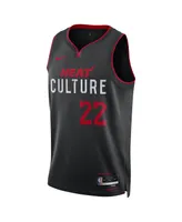 Men's and Women's Nike Jimmy Butler Black Miami Heat 2023/24 Swingman Jersey - City Edition