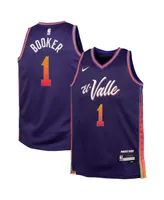 Big Boys Nike Devin Booker Purple Phoenix Suns 2023/24 Swingman Replica Jersey - City Edition