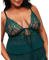 Tammy Women's Plus-Size Camisole & Shorts Set Lingerie