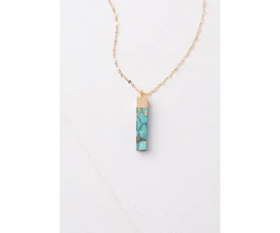 Starfish Project Brayden Turquoise Pendant Necklace