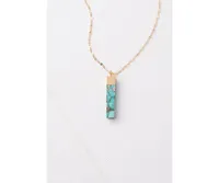 Starfish Project Brayden Turquoise Pendant Necklace
