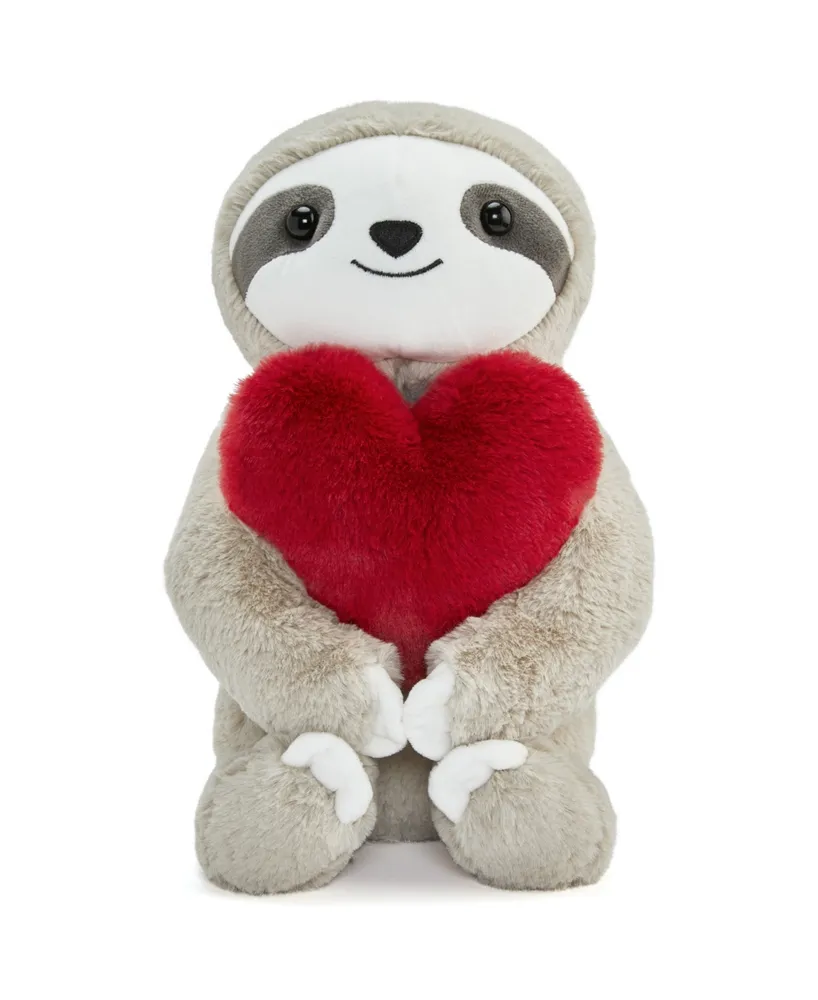 Geoffrey's Toy Box 12" Plush Heart Sloth
