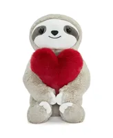 Geoffrey's Toy Box 12" Plush Heart Sloth