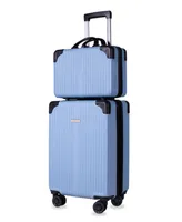 Tresor Carry-on Vanity Trunk Luggage, Set of 2