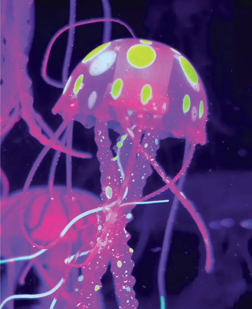 Discovery #Mindblown Jellyfish Aquarium Lamp Set with 16 Light Effects
