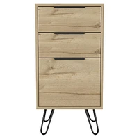 Meriden 3-Drawer Rectangle Dresser Light Oak