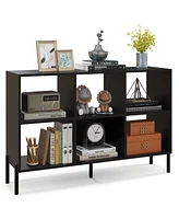 6 Cube Storage Shelf Organizer Bookcase Square Cubby Cabinet Bedroom