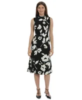 Maggy London Women's Sleeveless Printed Dress