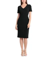 Maggy London Women's Short-Sleeve Sheath Dress