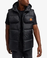 Reason Men's Diamond Puffer Vest