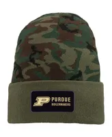 Men's Nike Camo Purdue Boilermakers Military-Inspired Pack Cuffed Knit Hat