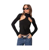 Women's Turtle neck shrug sweater