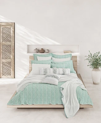 White Sand Playa Cotton Coverlet, King/California King