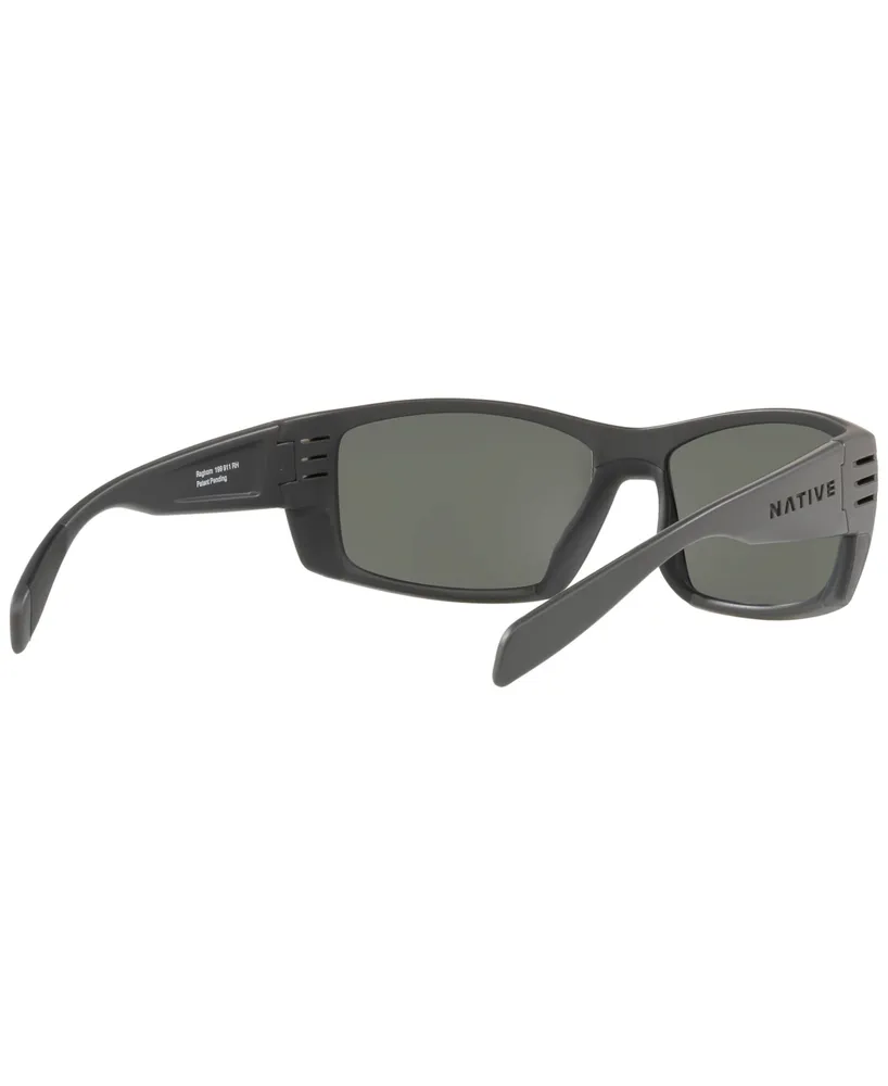 Native Men's Raghorn Polarized Sunglasses, Mirror Polar XD9019