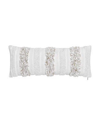 White Sand Driftway Lumbar Decorative Pillow, 14" x 40"