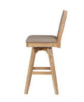 Logans Edge High Back Bar Stool